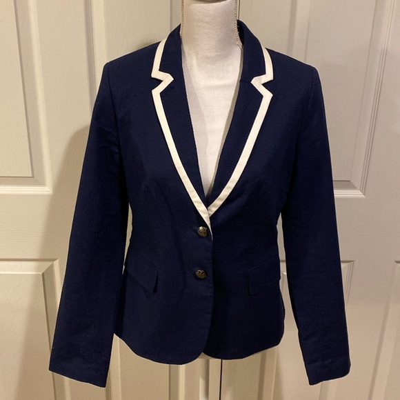 Banana Republic navy jacket - Picture 1 of 8